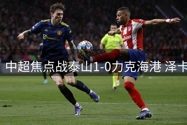 中超焦点战泰山1-0力克海港 泽卡制胜球引争议
