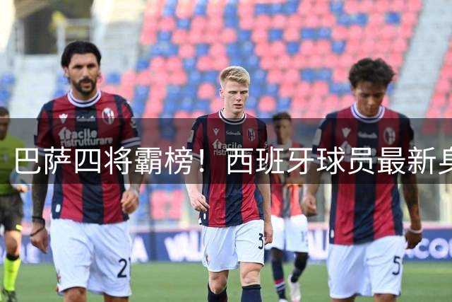 巴萨四将霸榜！西班牙球员最新身价榜：19岁天才领跑