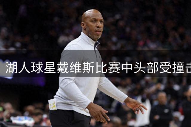 湖人球星戴维斯比赛中头部受撞击 伤退乘坐轮椅离场